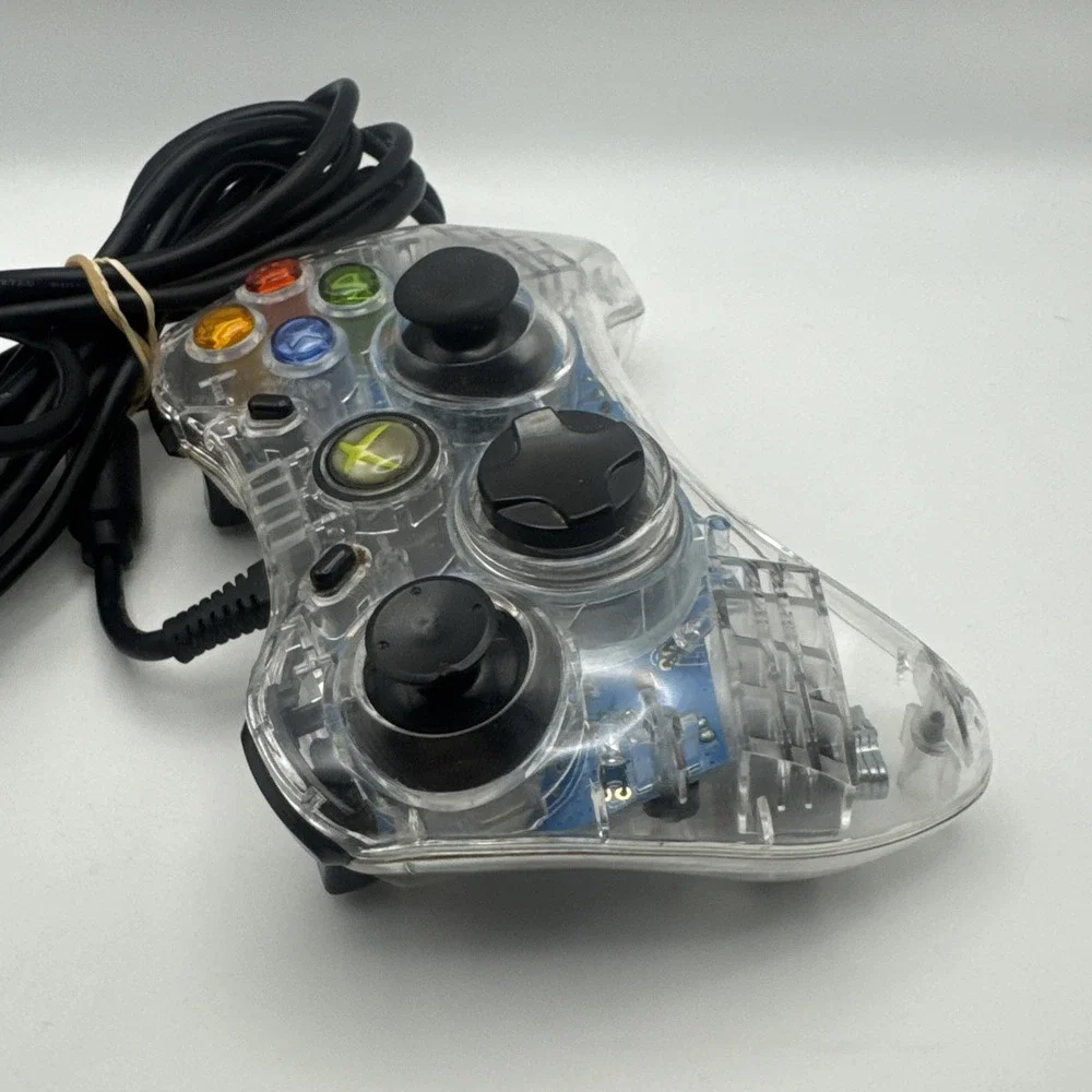 Afterglow PL-3602 Transparent Wired Xbox 360 Game Controller